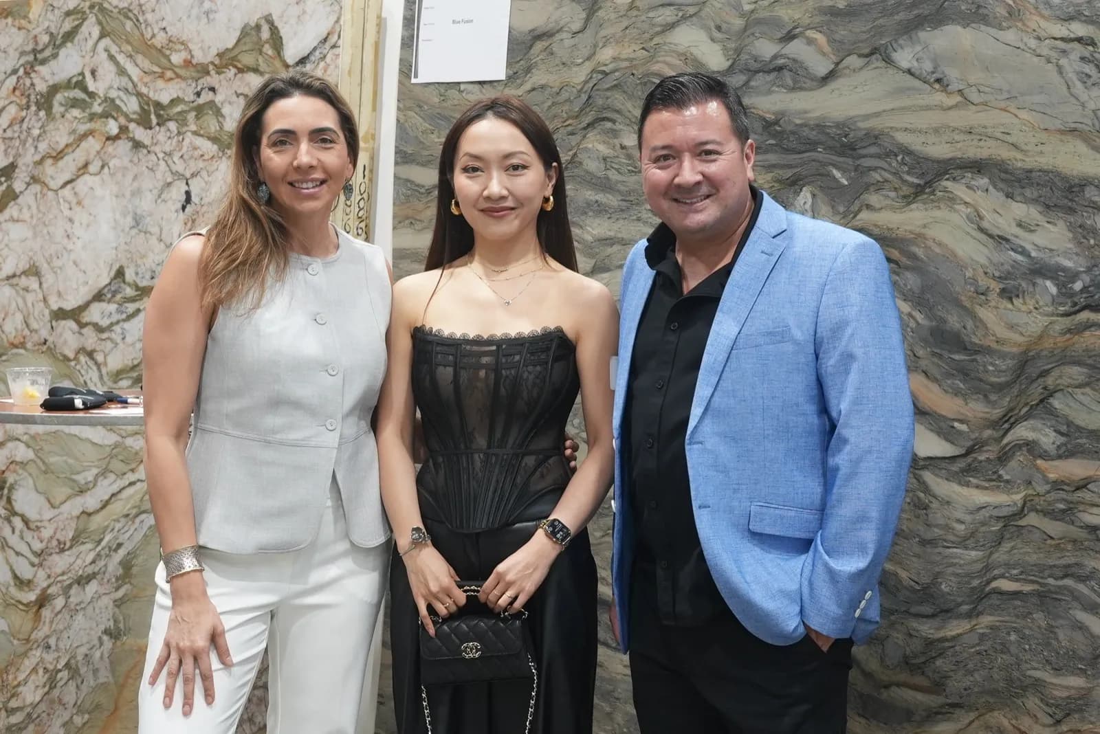 Capitol Keys trio by the stone