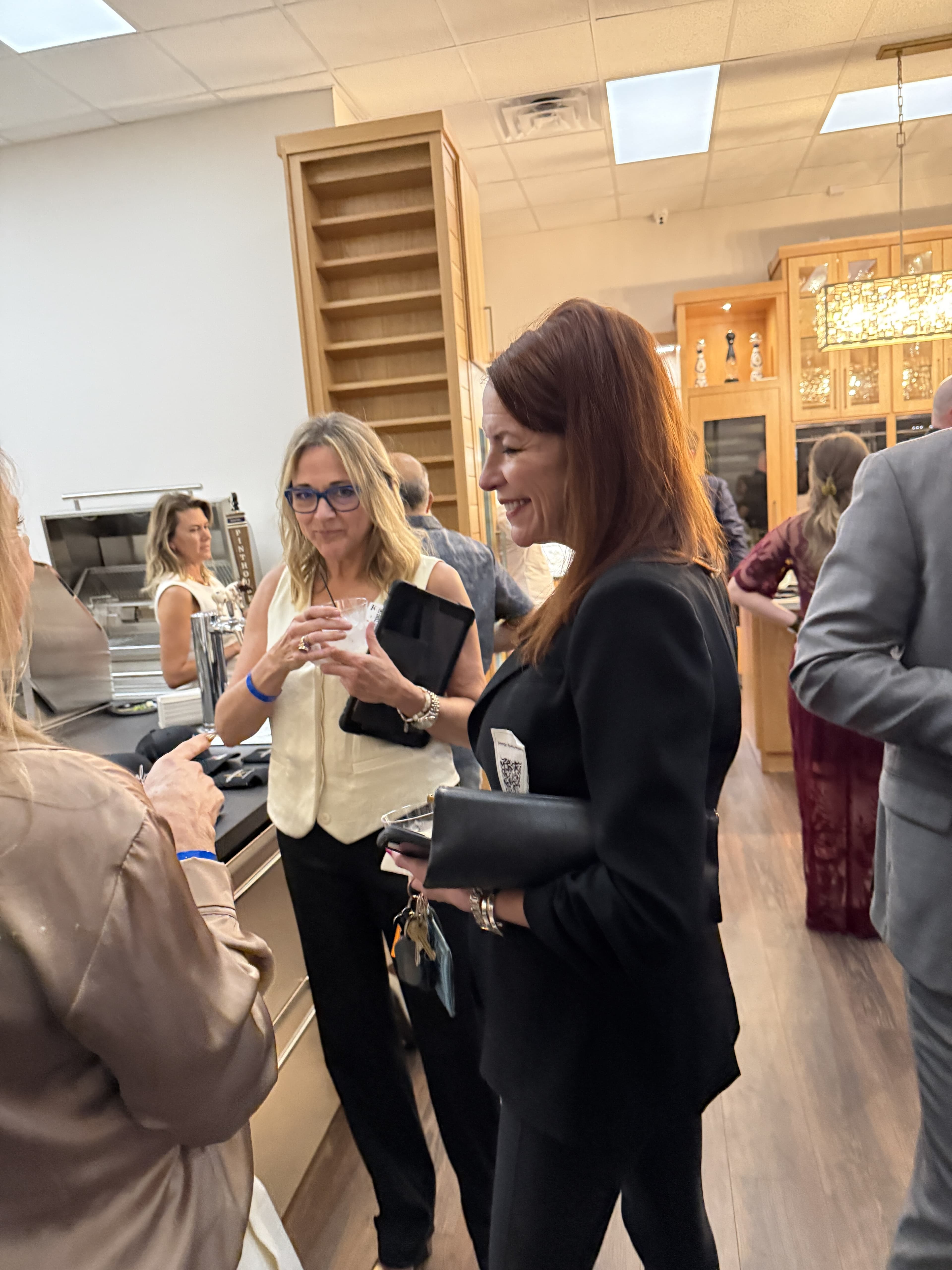 Guests connecting at a Capitol Keys event