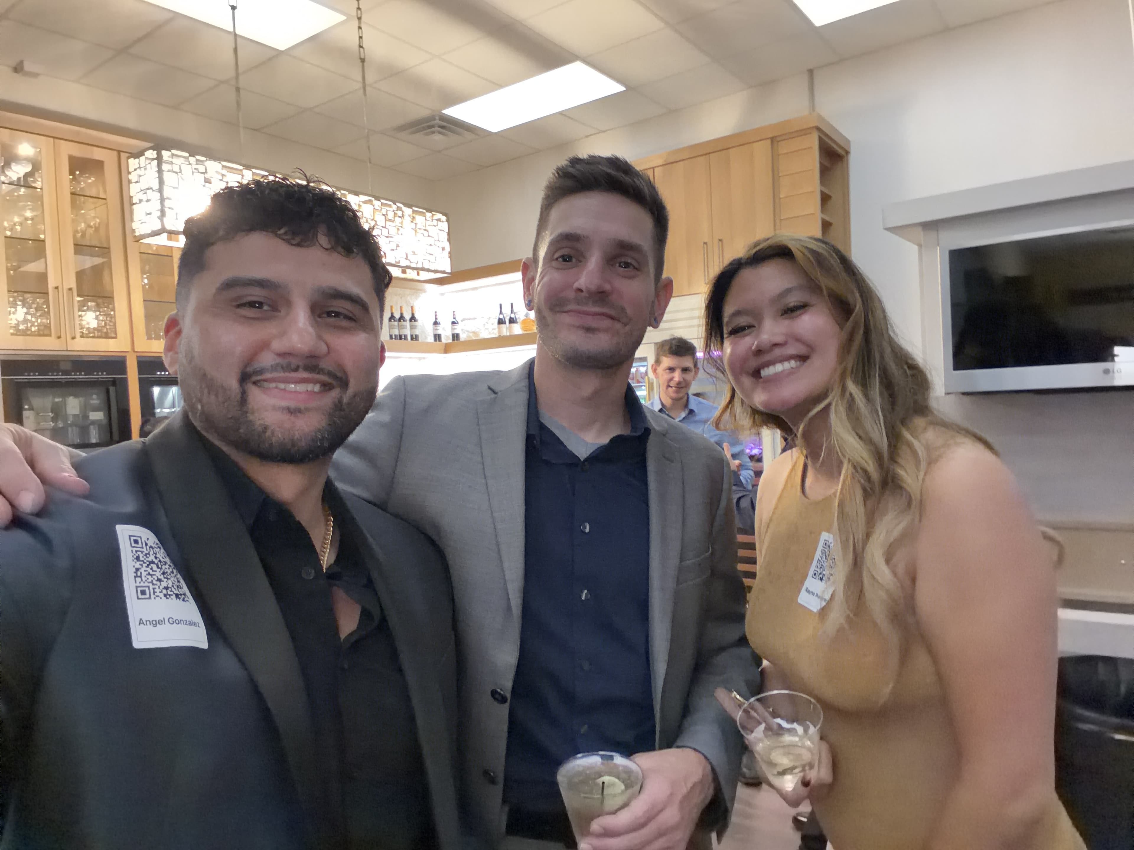 Guests connecting at a Capitol Keys event