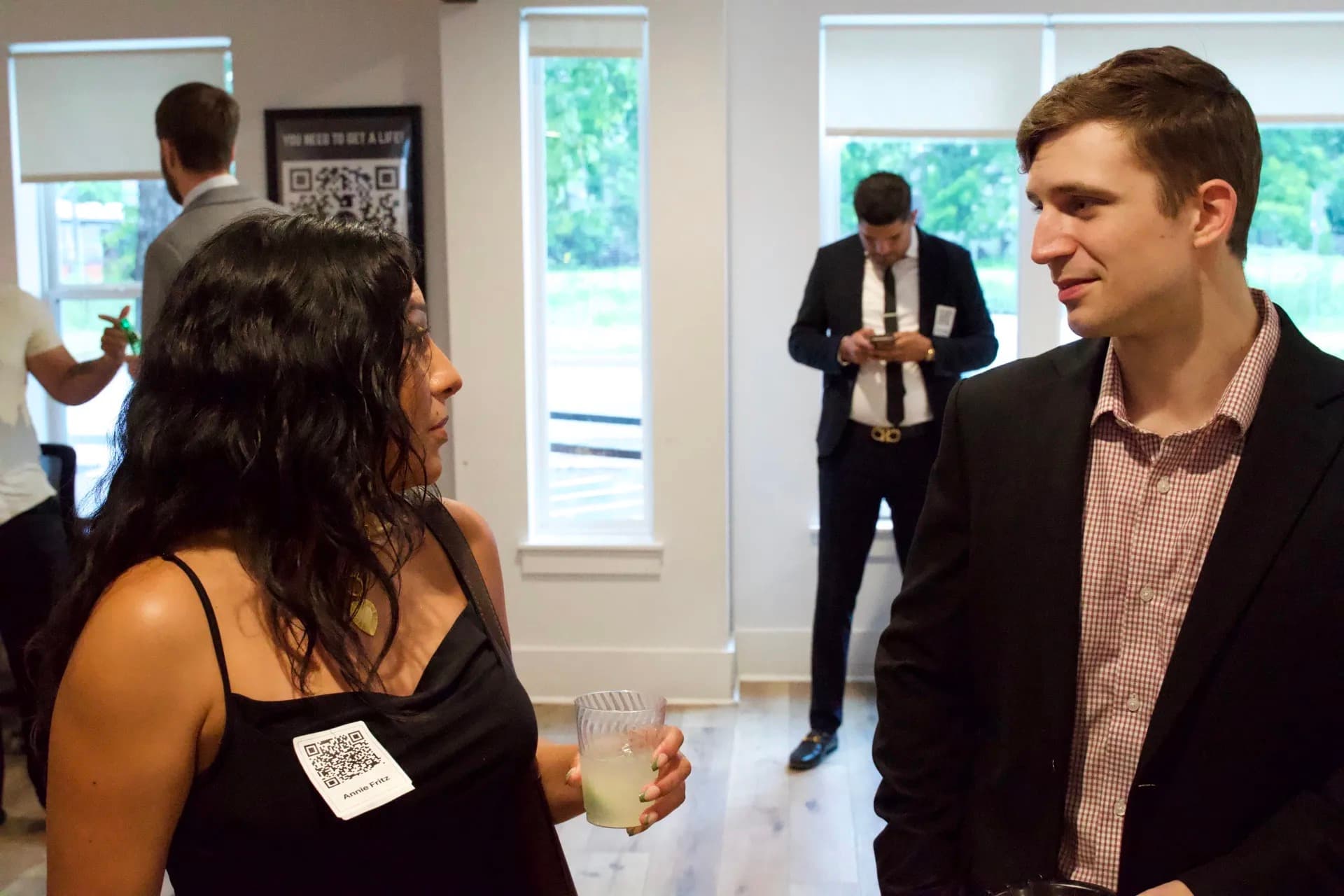 Guests connecting at a Capitol Keys event