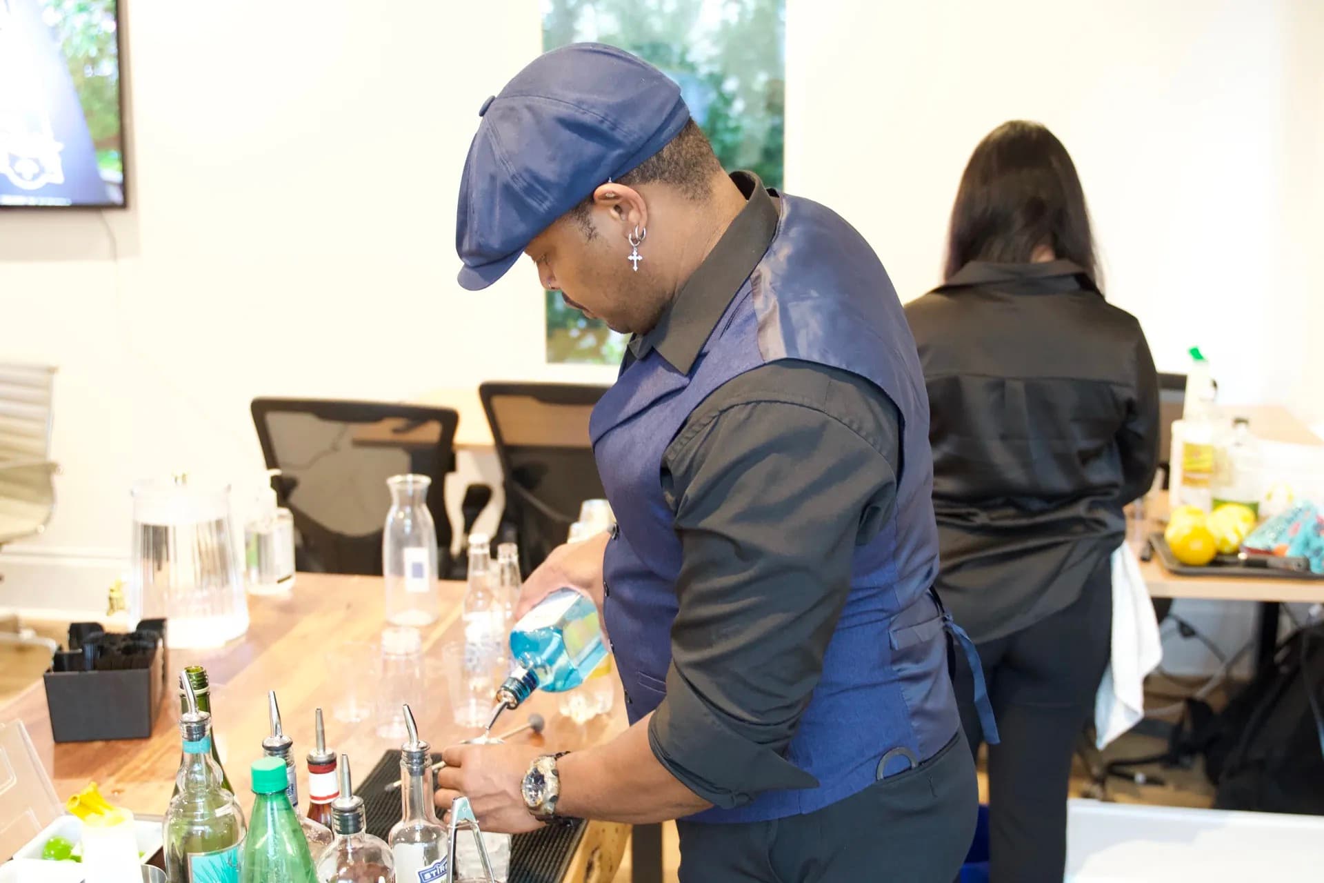 Guests connecting at a Capitol Keys event