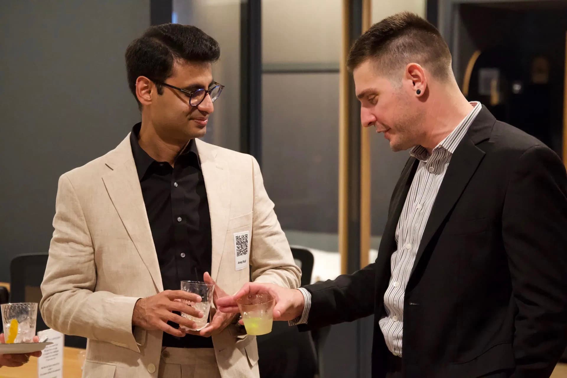 Guests connecting at a Capitol Keys event