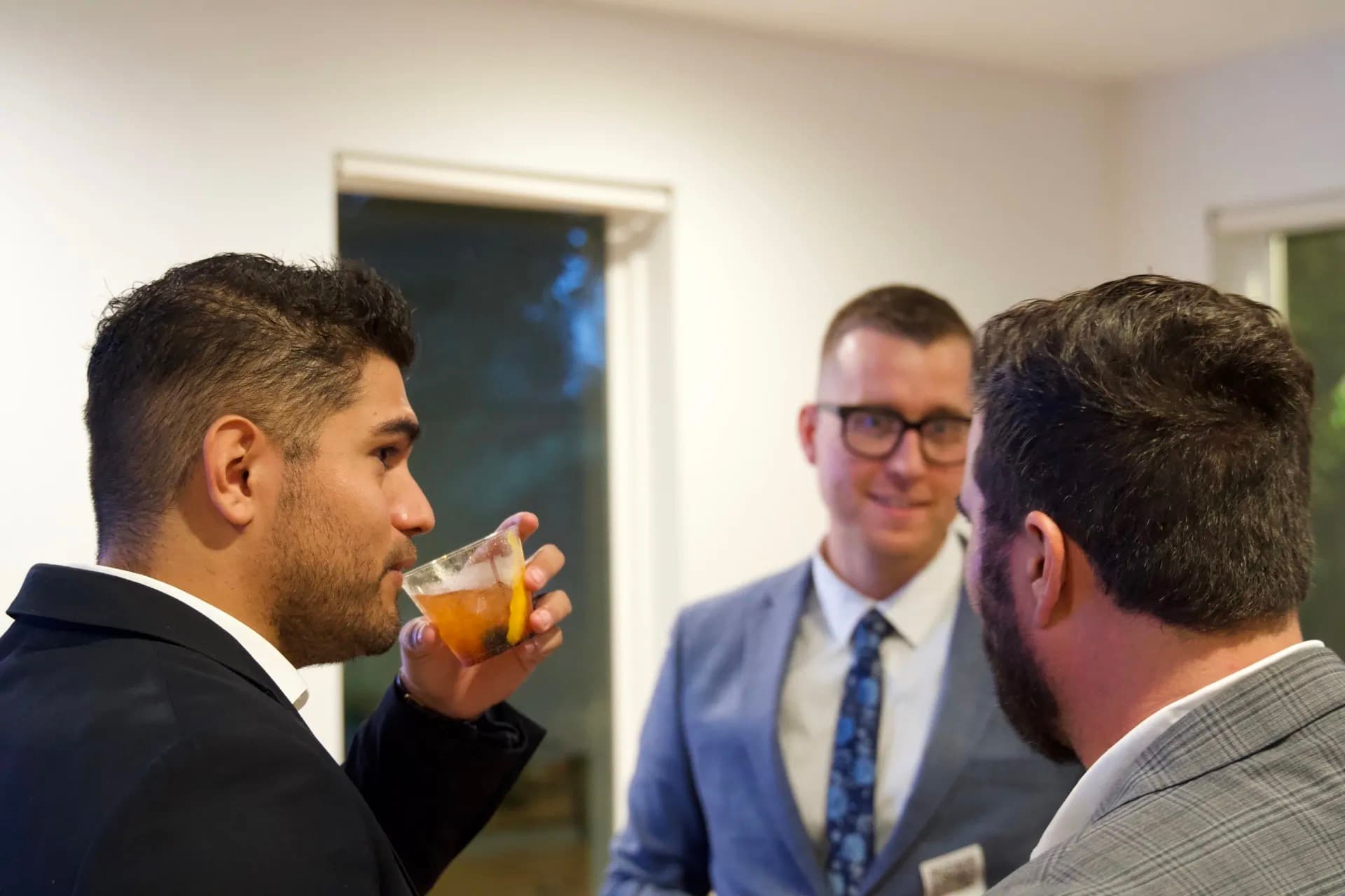 Guests connecting at a Capitol Keys event