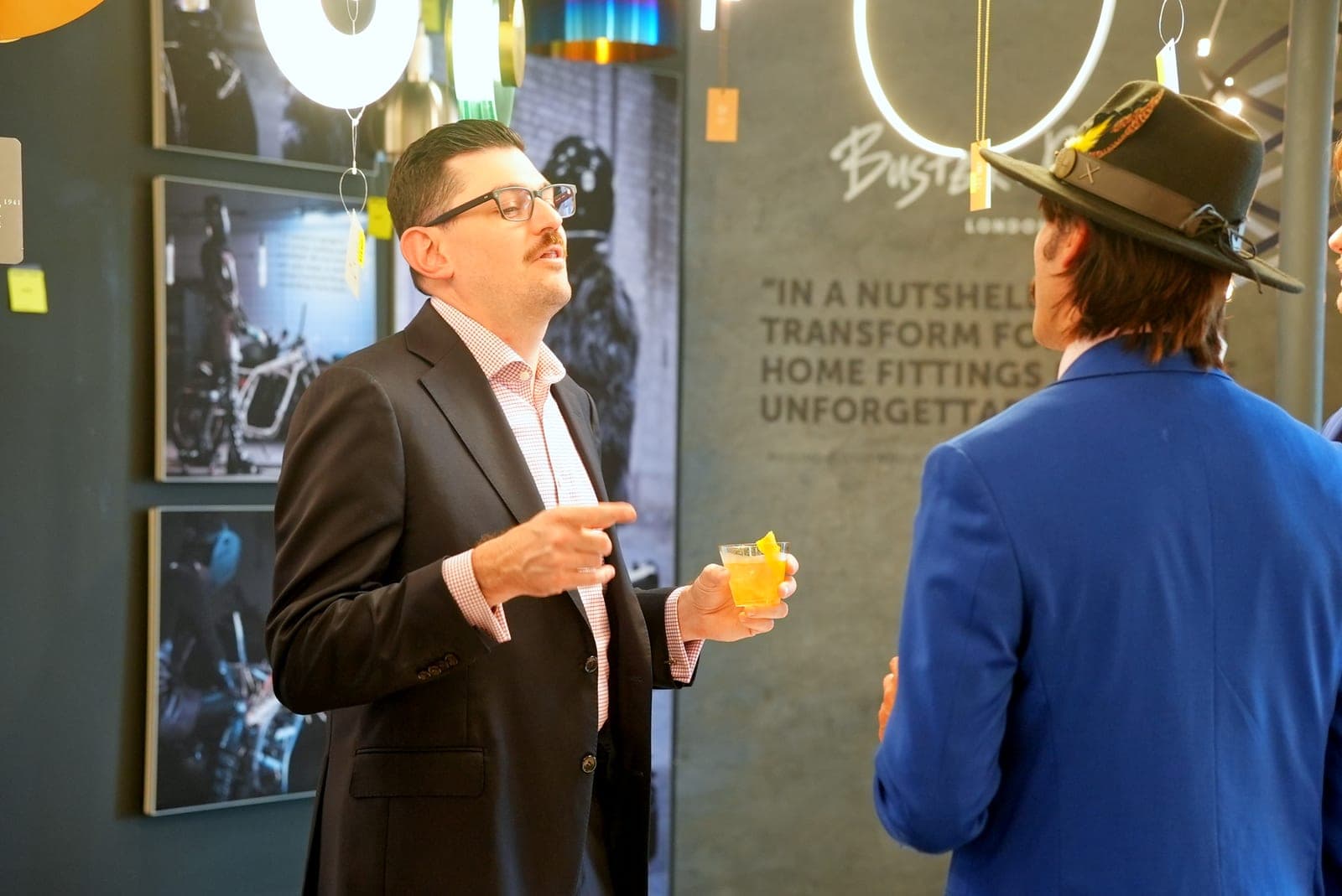 Guests connecting at a Capitol Keys event